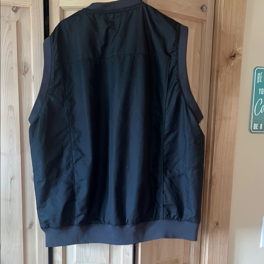 Pebble Beach Black V-Neck Vest Black XXL - Picture 5 of 7